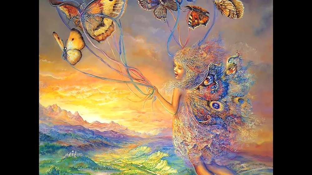 Flowers and birds