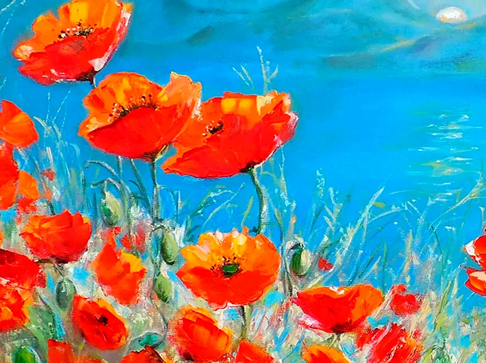 Paintings by Loginova Svetlana mastichinom