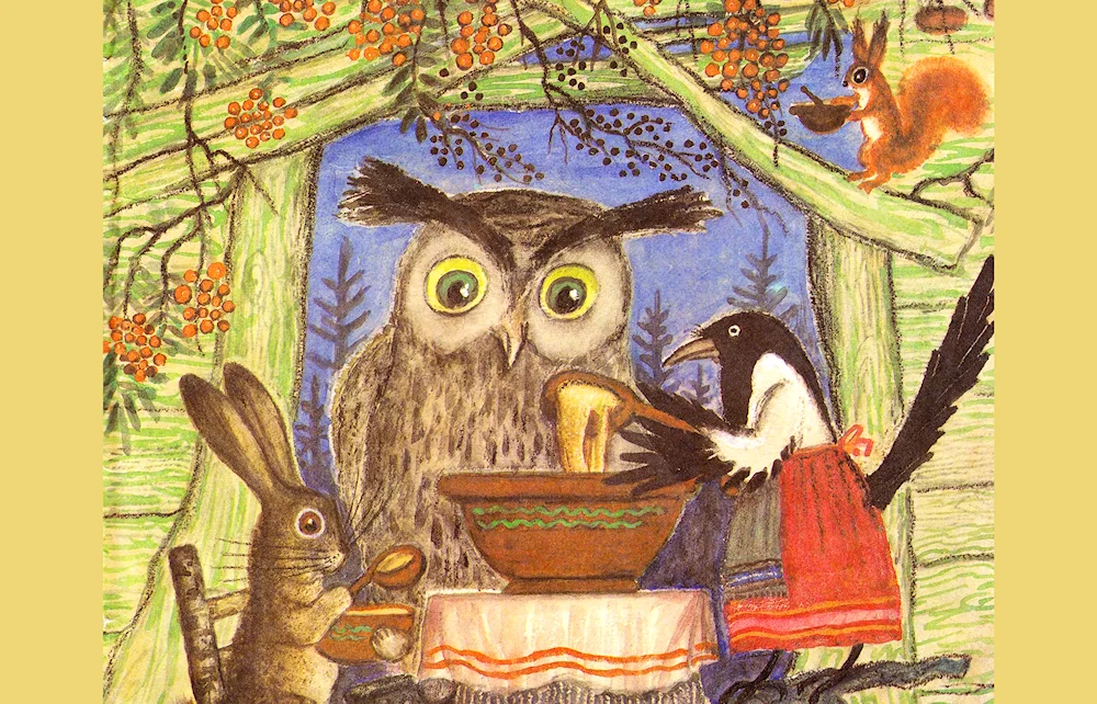 Yuri Alekseevich Vasnetsov illustrations for fairy tales