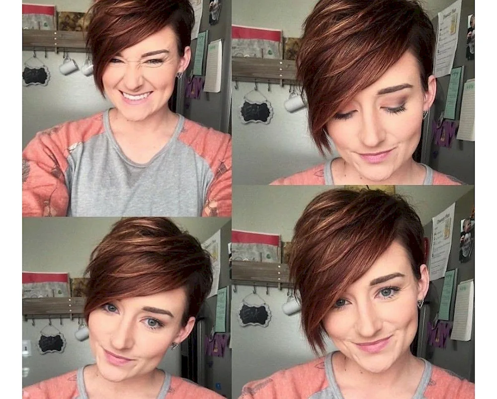 Long Pixie Bob haircut