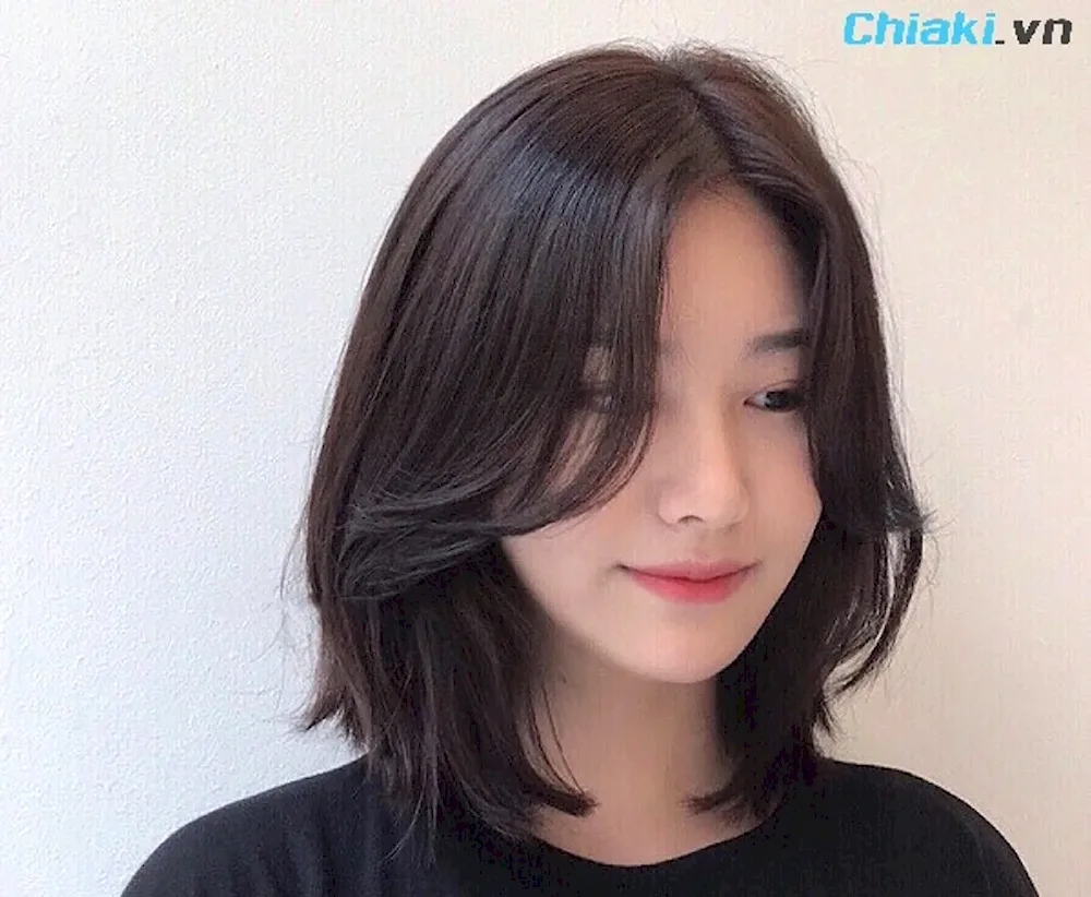 Korean women with bangs