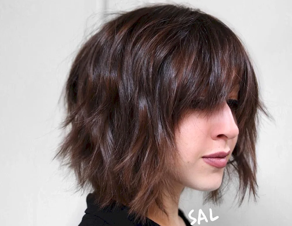 Light Cascade on hair