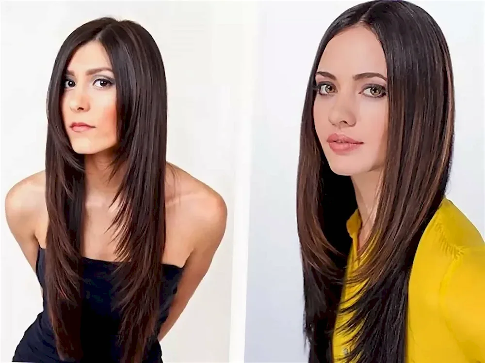Graduated Cascade Ponytail
