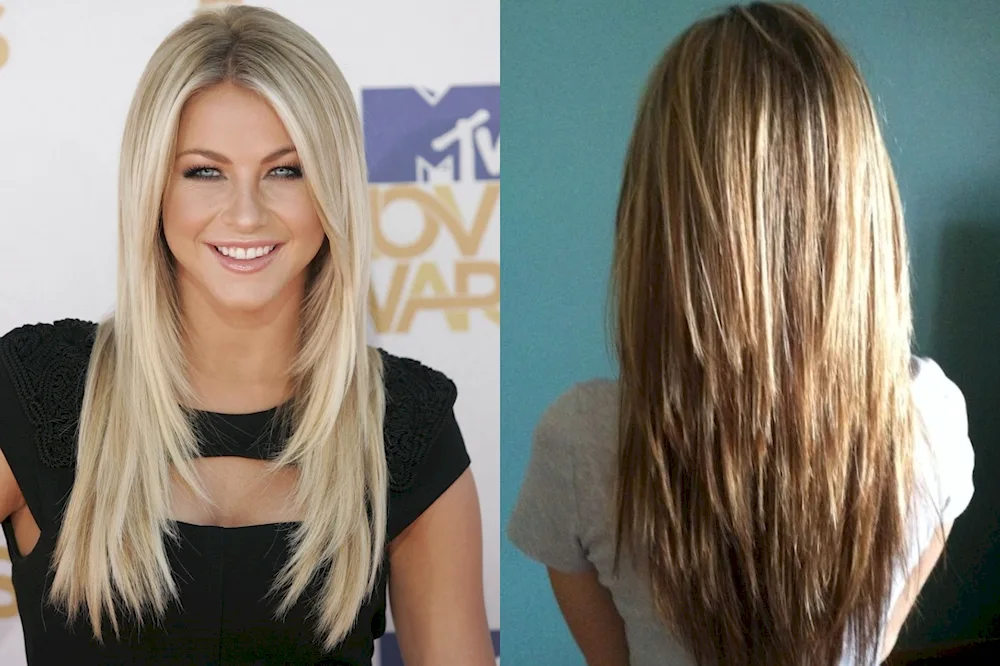 Flattering Cascade haircut