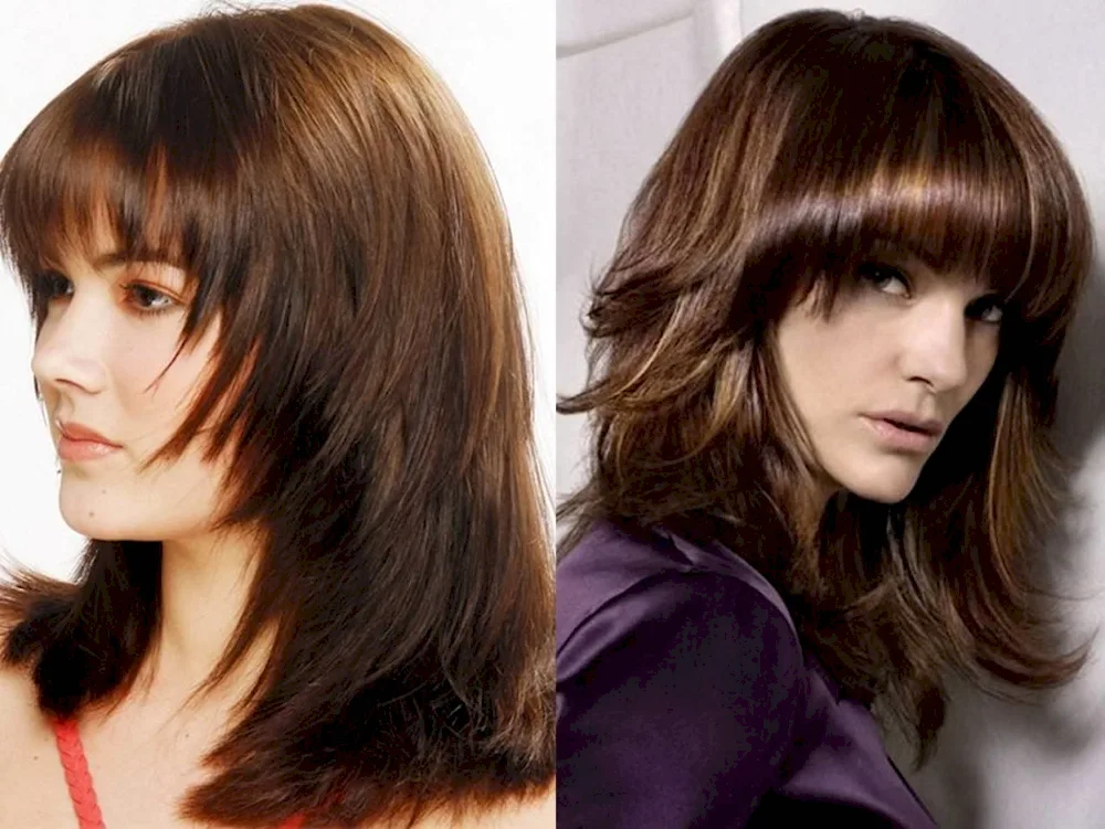 Cascade Rhapsody haircut for medium hair