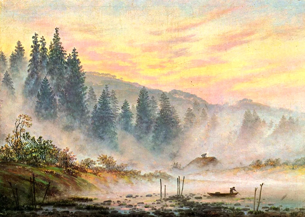 Caspar David Friedrich. Techen Altarpiece. 1808.
