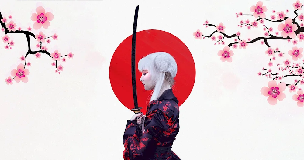 Katana Samurai Sakura