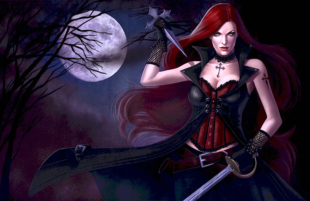 Katarina Isabelle vampire Art