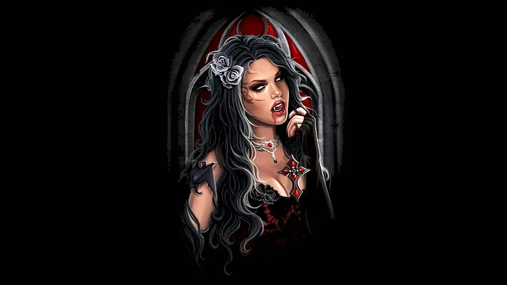 Katarina Isabelle Vampire Art