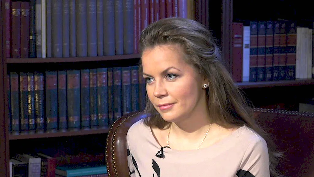 Gracheva host of Russia 24