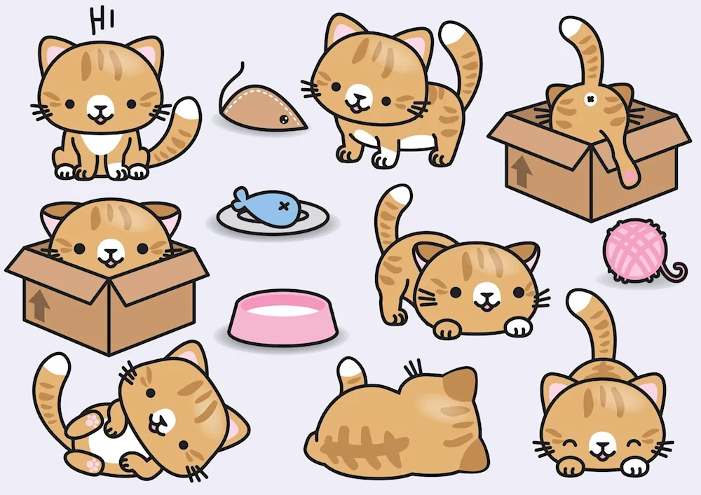 Kawai Cat Pusheen