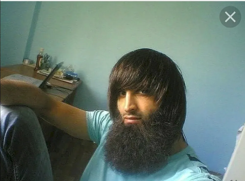 Caucasian Makhachkalinka haircut
