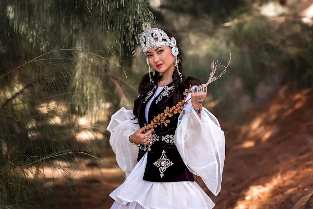 Kazakh ethnic costume