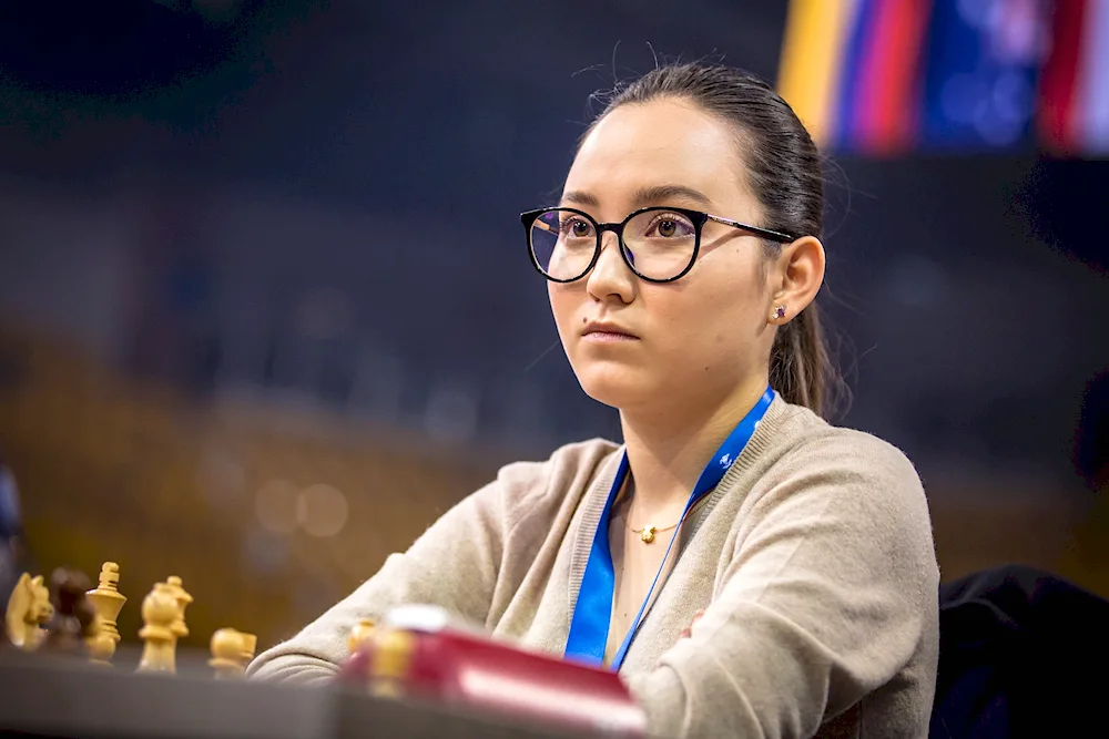 Kazakhstani Dinara Saduakassova refusal