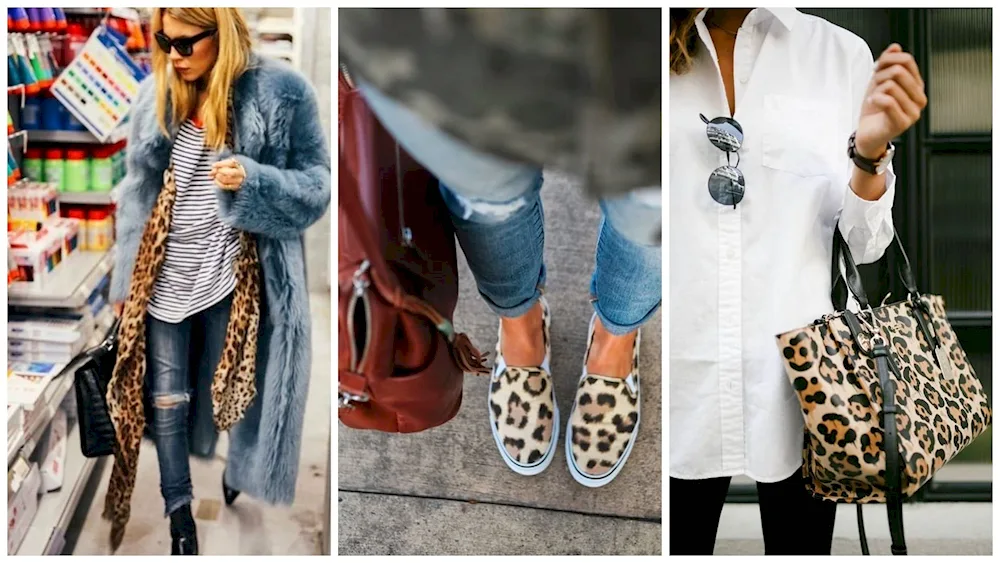 HM leopard sneakers