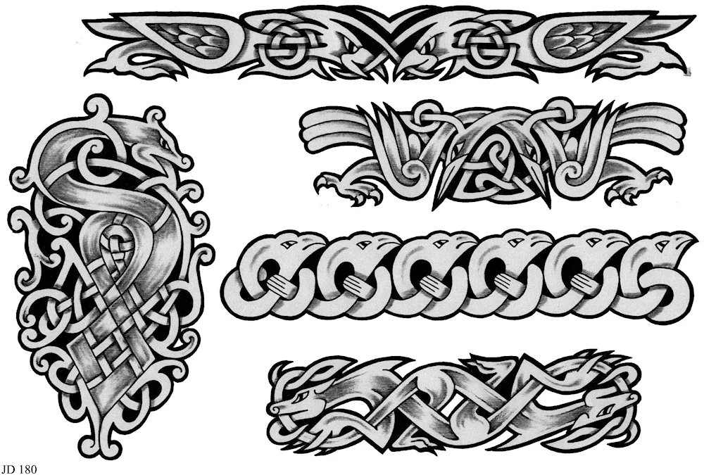 Celtic ligature Celtic trayble