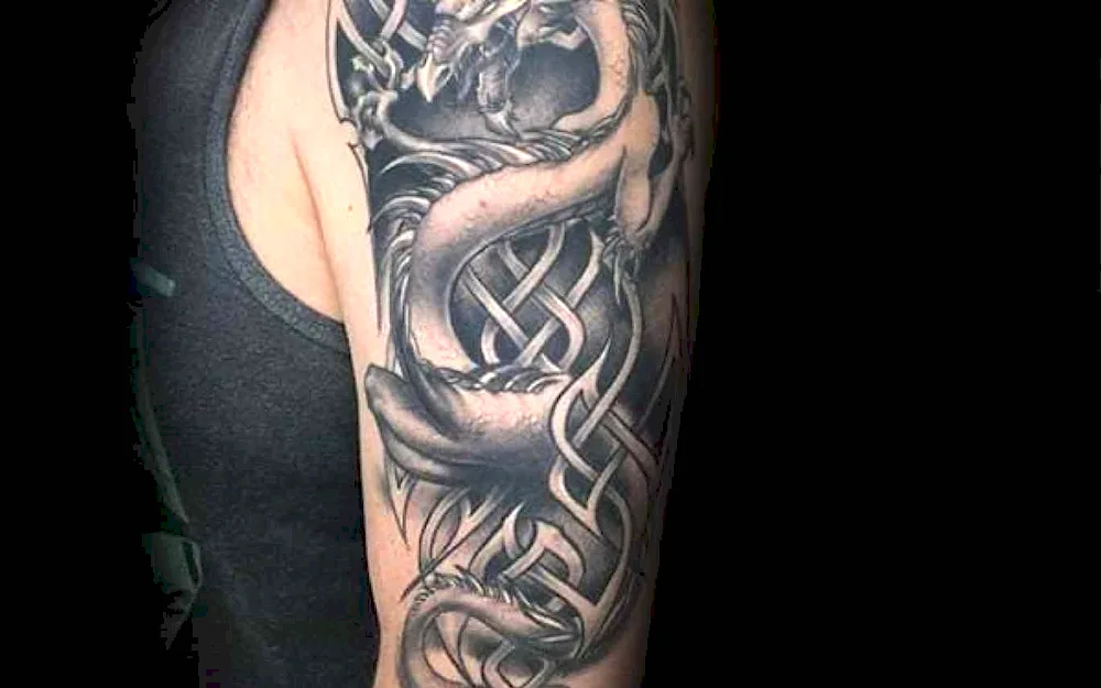 Tattoo dragon