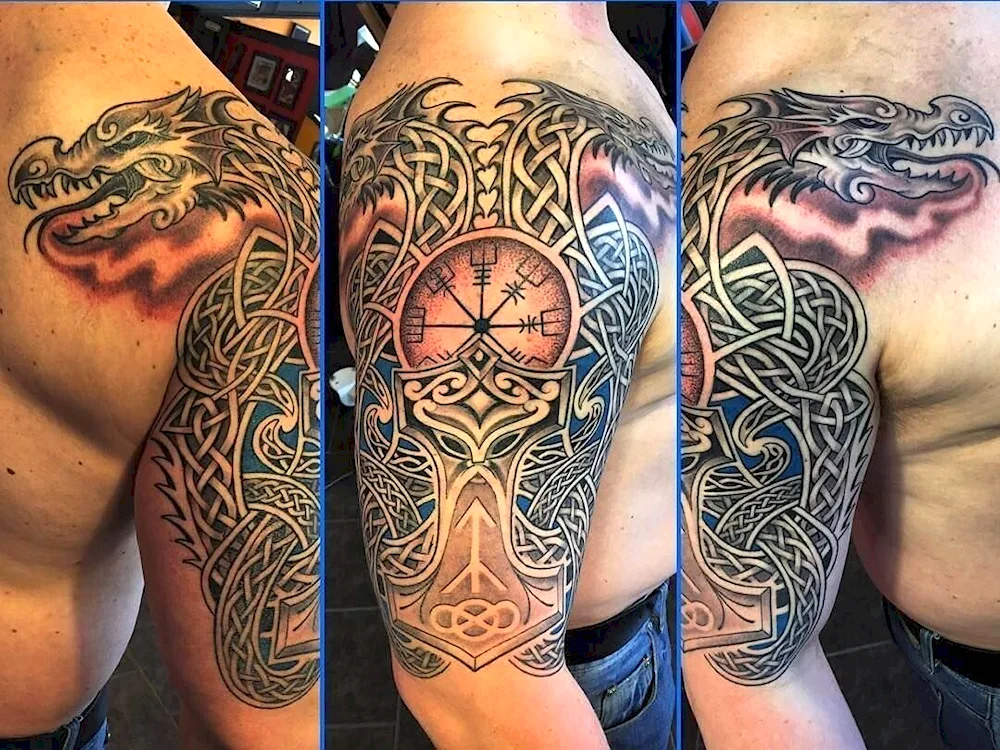 Scandinavia Celtic tattoo