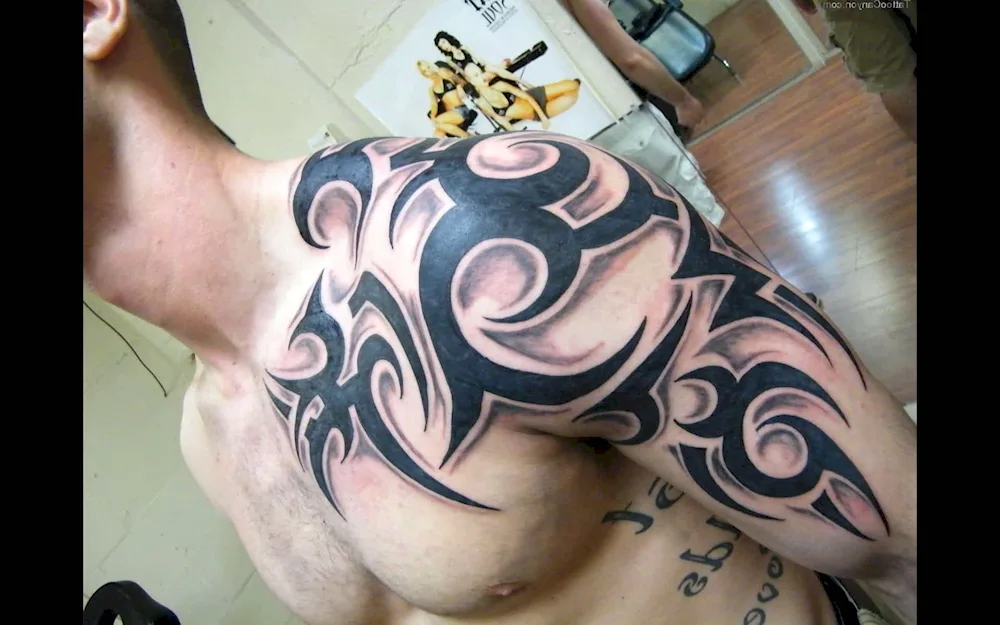 Celtic tribal tattoo