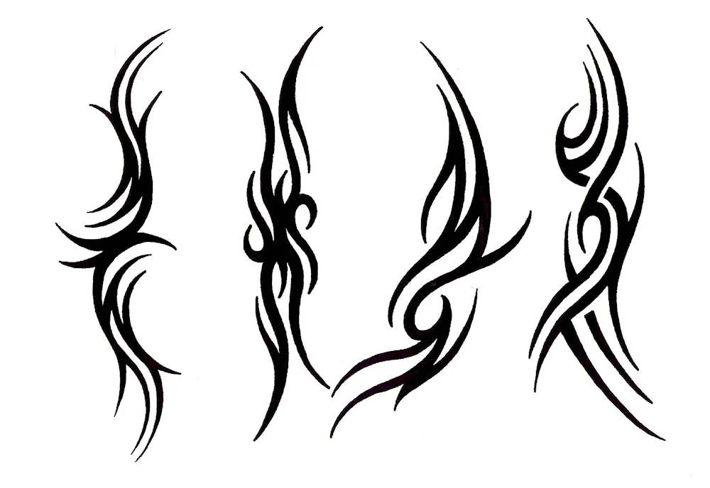 Celtic tribal tattoo sketches