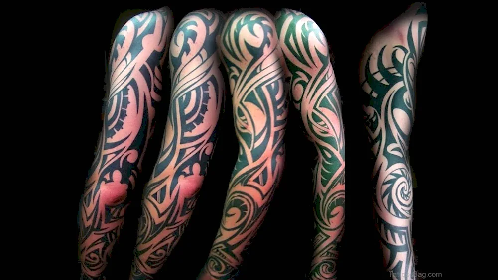 Celtic tribal tattoo