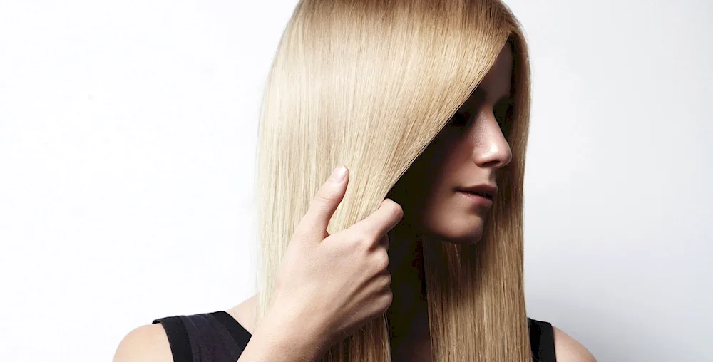 Hair extensions before and after