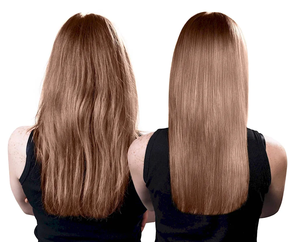 Beautiful smooth hair