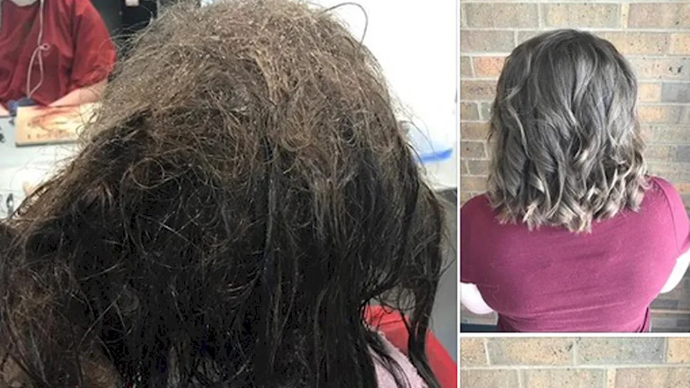 Damaged hair