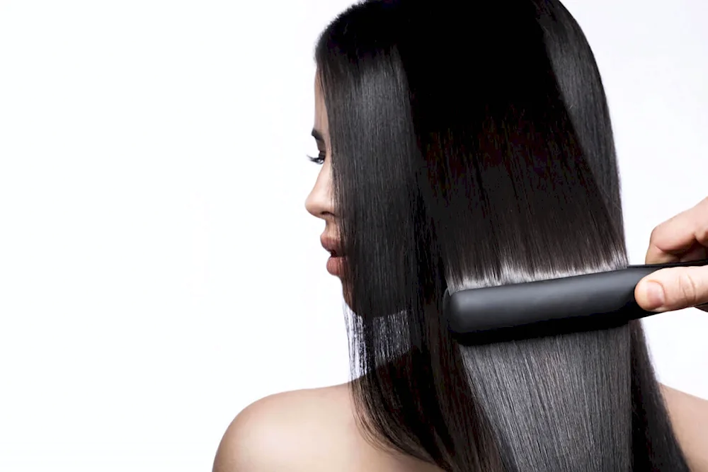 Keratin straightening