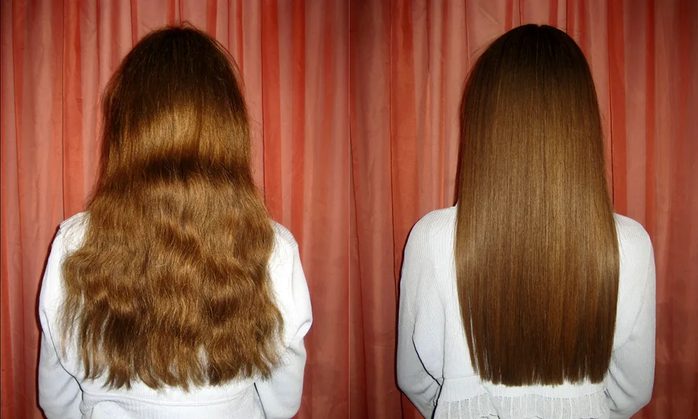 Beauty smooth hair