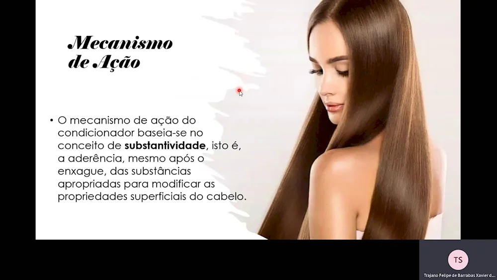 Keratin straightening hair