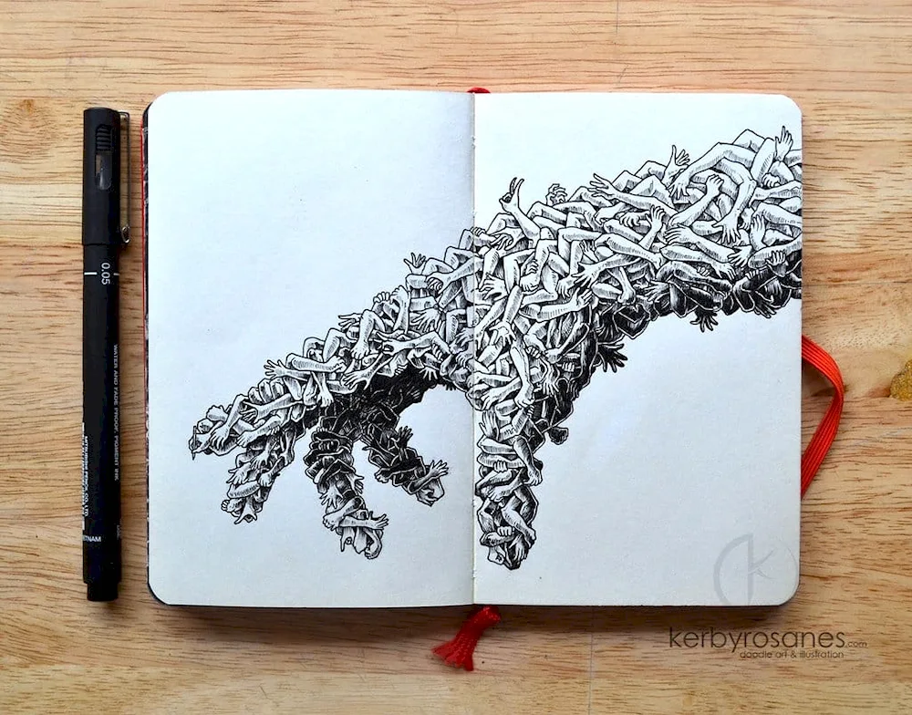 Drawings for sketchbook