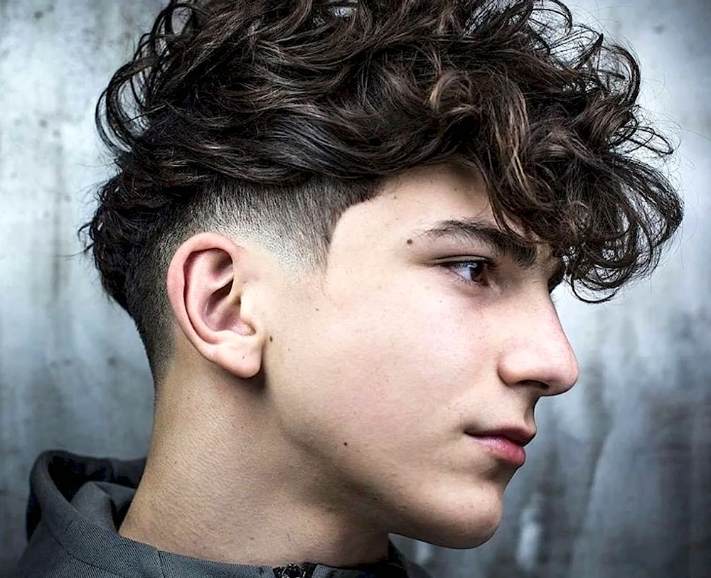 Chemical perm hair moo