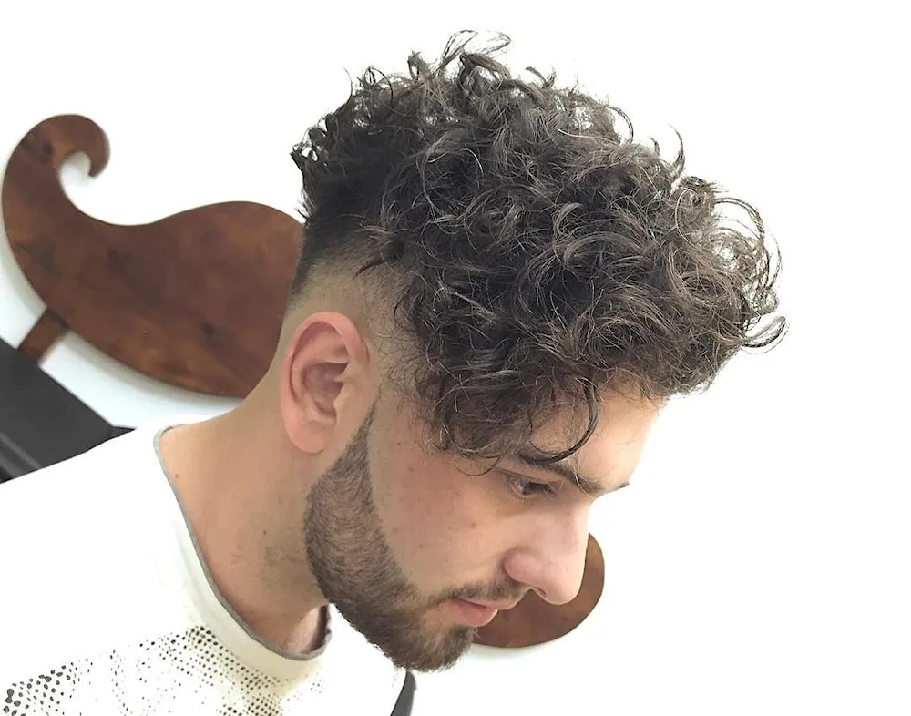 Men with beautiful hair