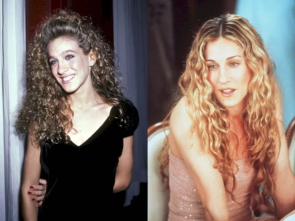 Carrie Bradshaw curls