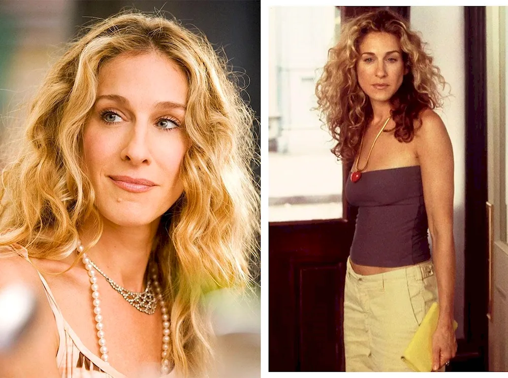 Carrie Bradshaw curls