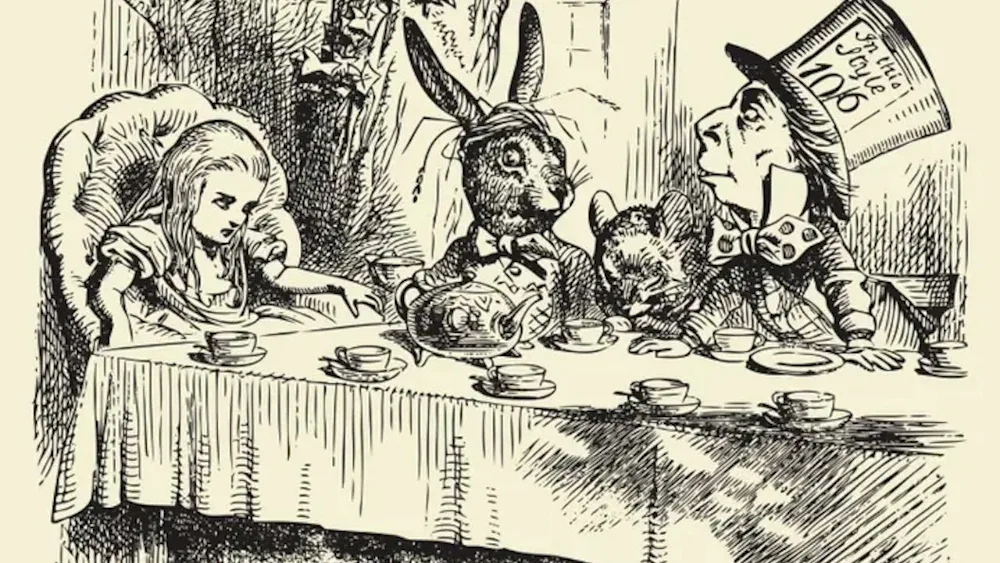 Carroll Lewis's Alice in Wonderland characters drawings