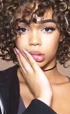 Kat Graham Afro Curls