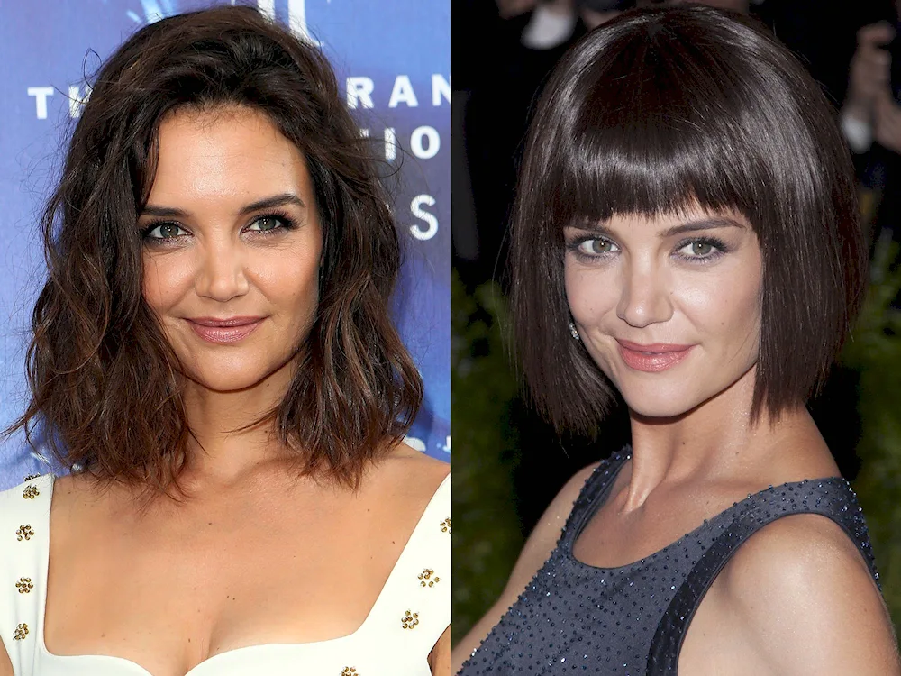 Katie Holmes haircut