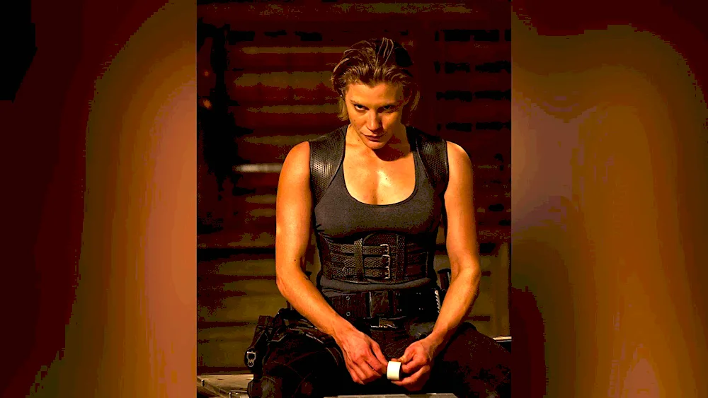 Katee Sackhoff in the film Riddick