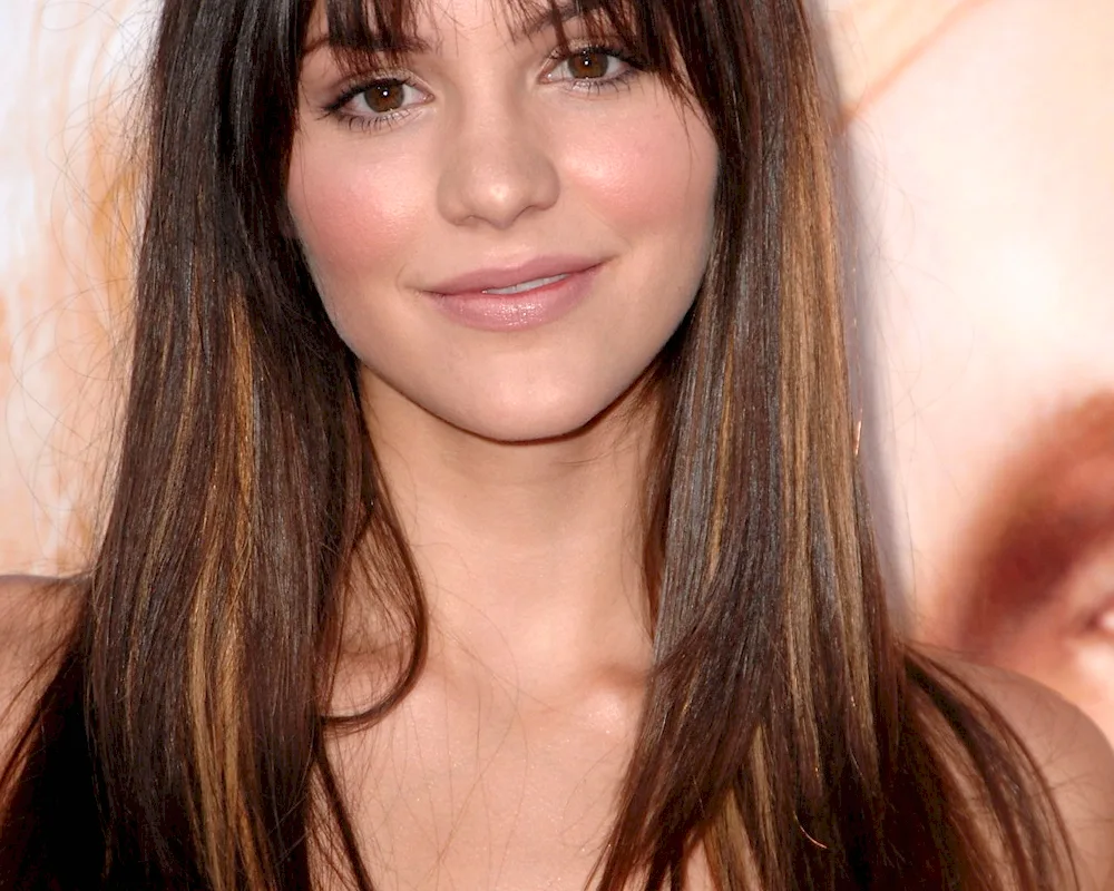 Catherine McPhee with fringes. bangs