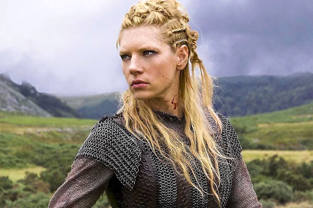 Katheryn Winnick Viking make-up