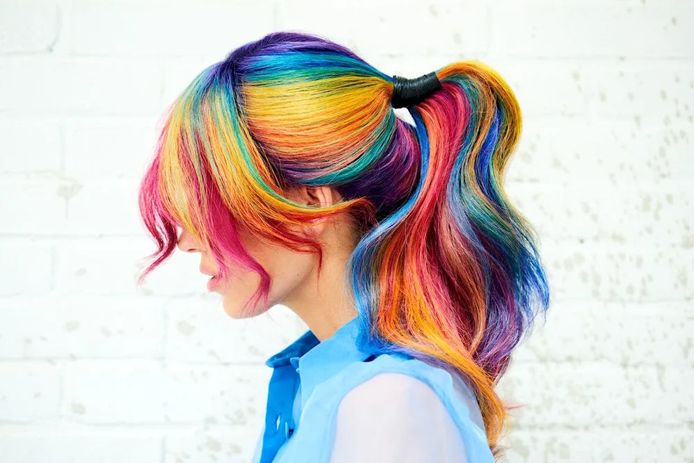 Balayage hair colouring collage hair colouring