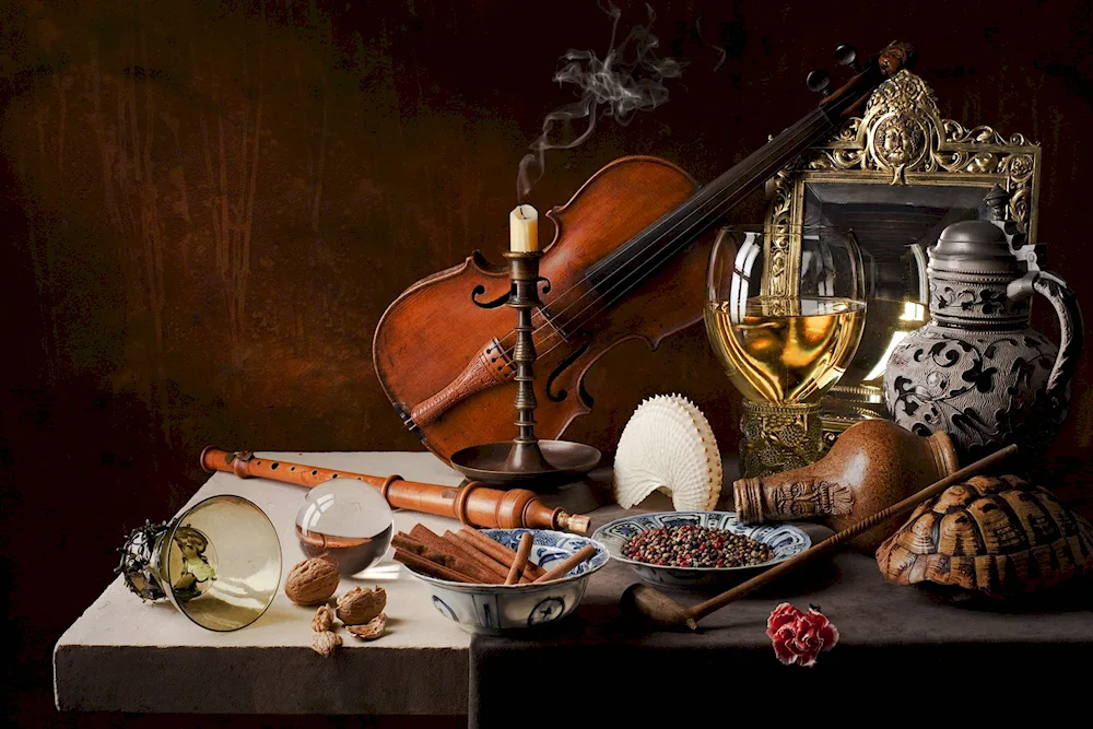 Kevin Best still life Vanitas