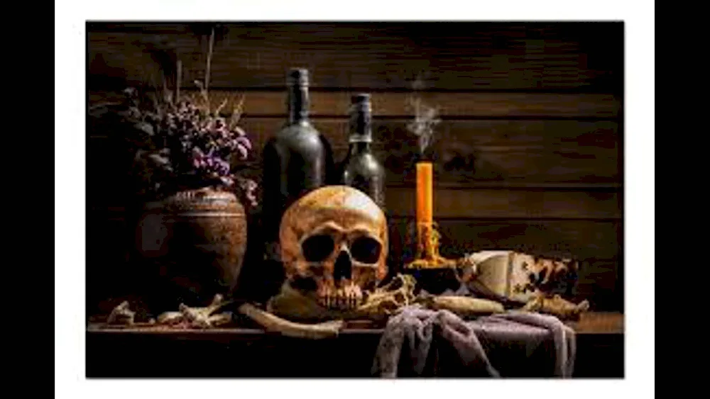Kevin Best still life Vanitas