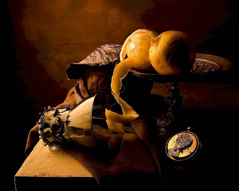 Kevin Best still life painting Vanitas