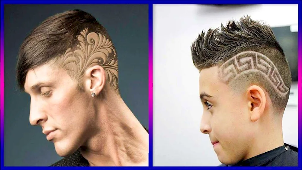 Hair tattoo