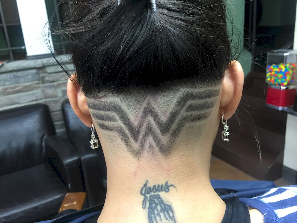 Hair tattoo