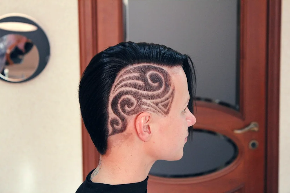 Hair tattoo