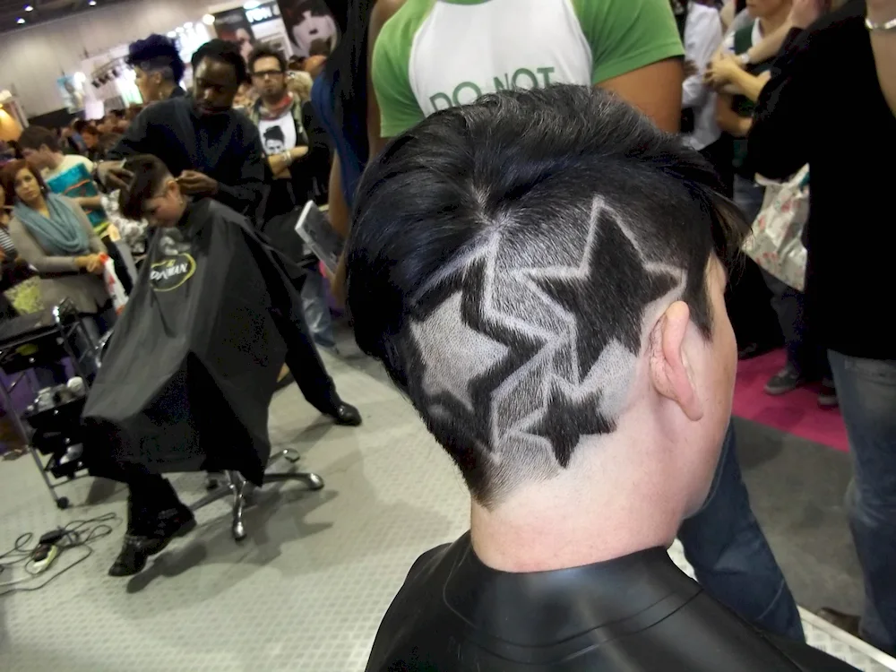 Hair tattoo